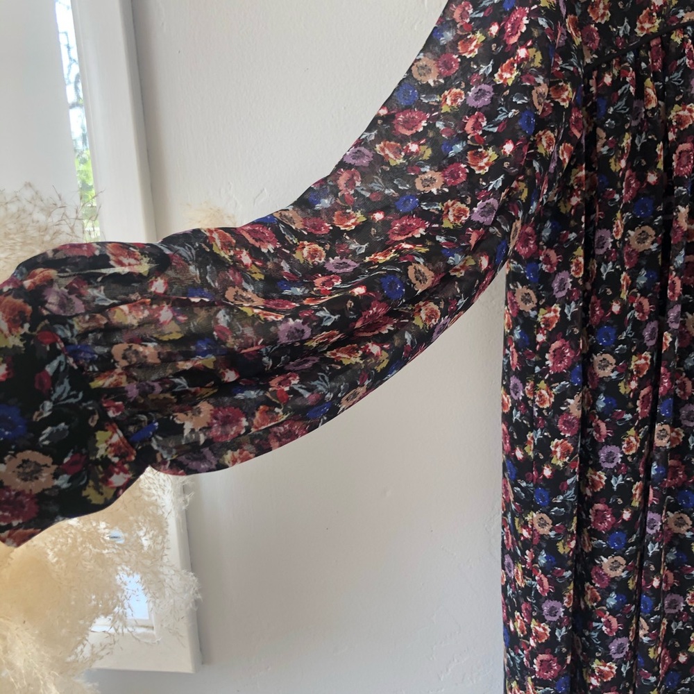 Zara Floral Print Dress - Picture 5 of 5